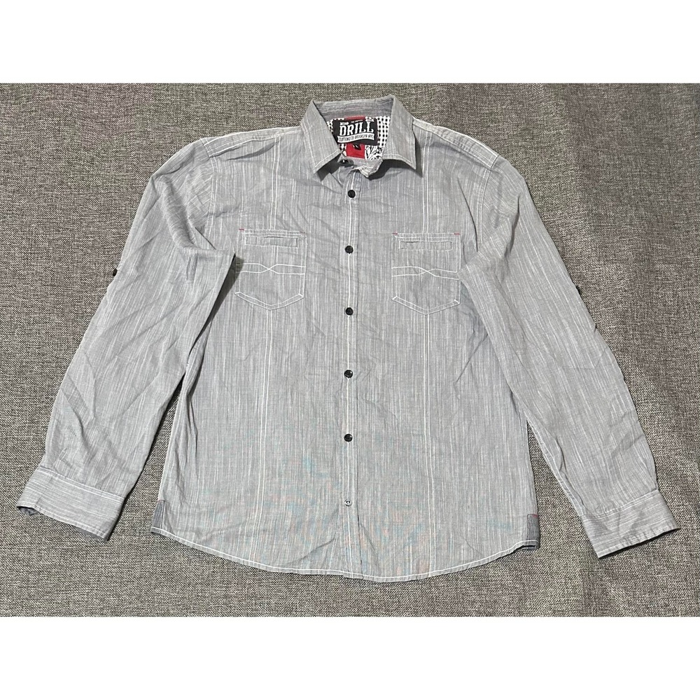 Drill Clothing Men's L Long‎ Sleeve Shirt